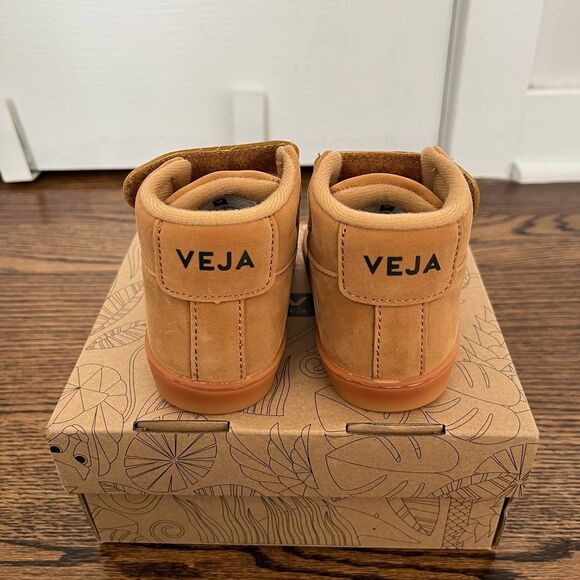 NIB - Veja Kids Small Esplar Velcro Leather Sneaker (US 6.5) - Picture 2 of 10